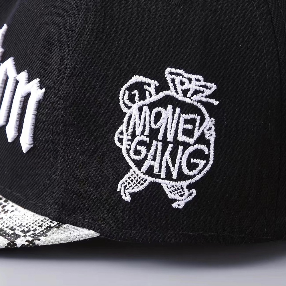 New Trendy Baseball Cap With Letters Embroidery For Men Compton Money Gang - Picture 5 of 10